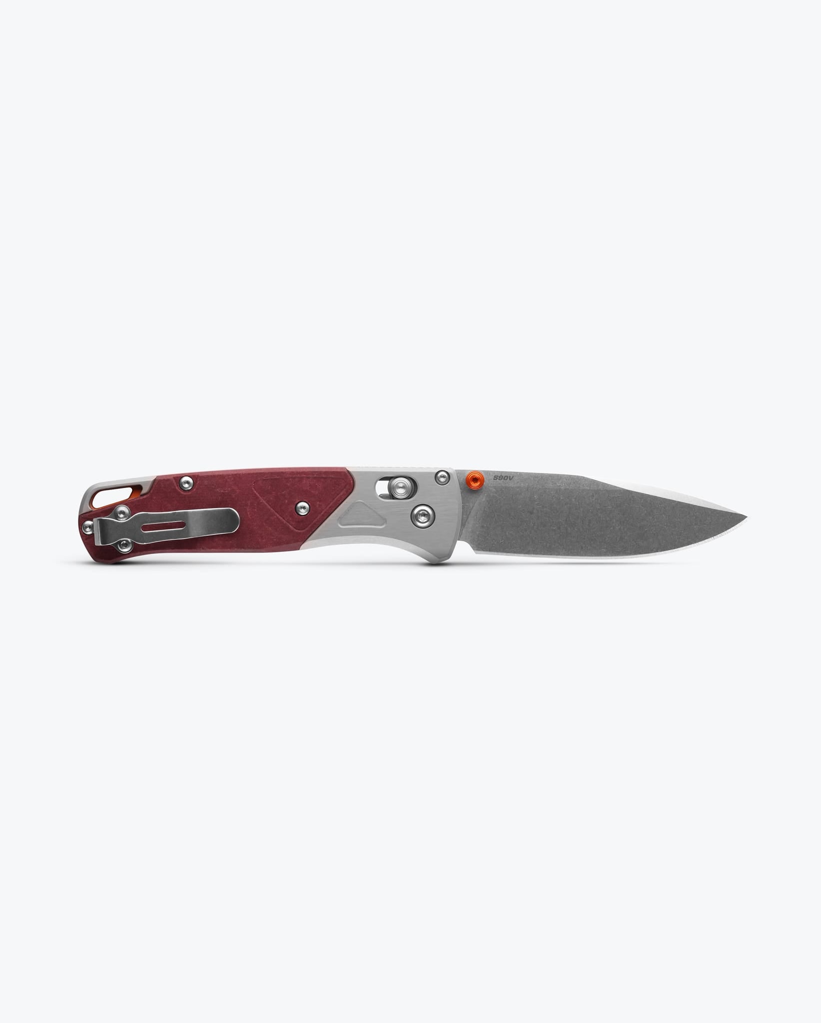 Bugout® | Gray/Redstone Aluminum & Richlite | Drop-point - Image 4