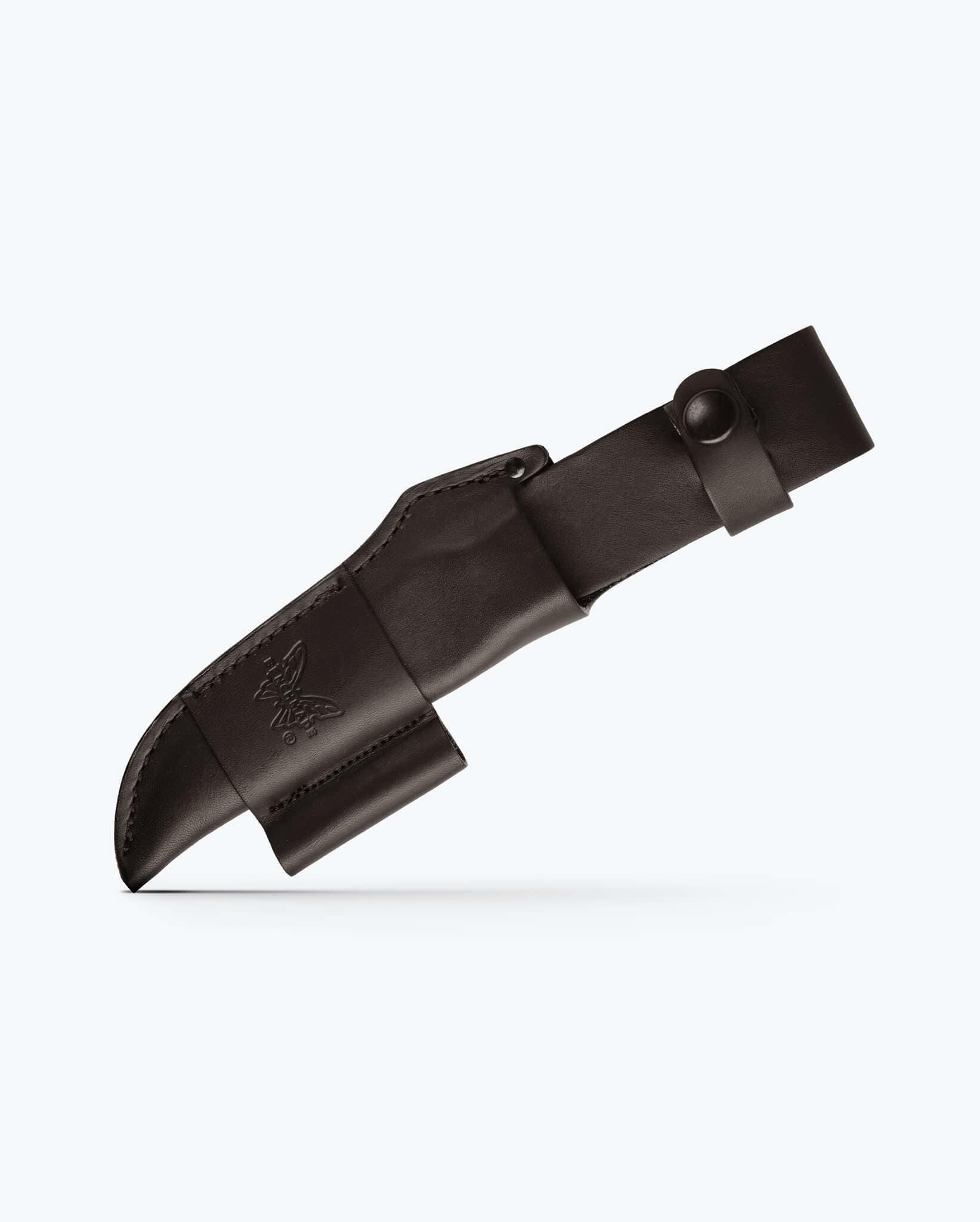 Sheath | 163 Bushcrafter | Black Leather - Image 2
