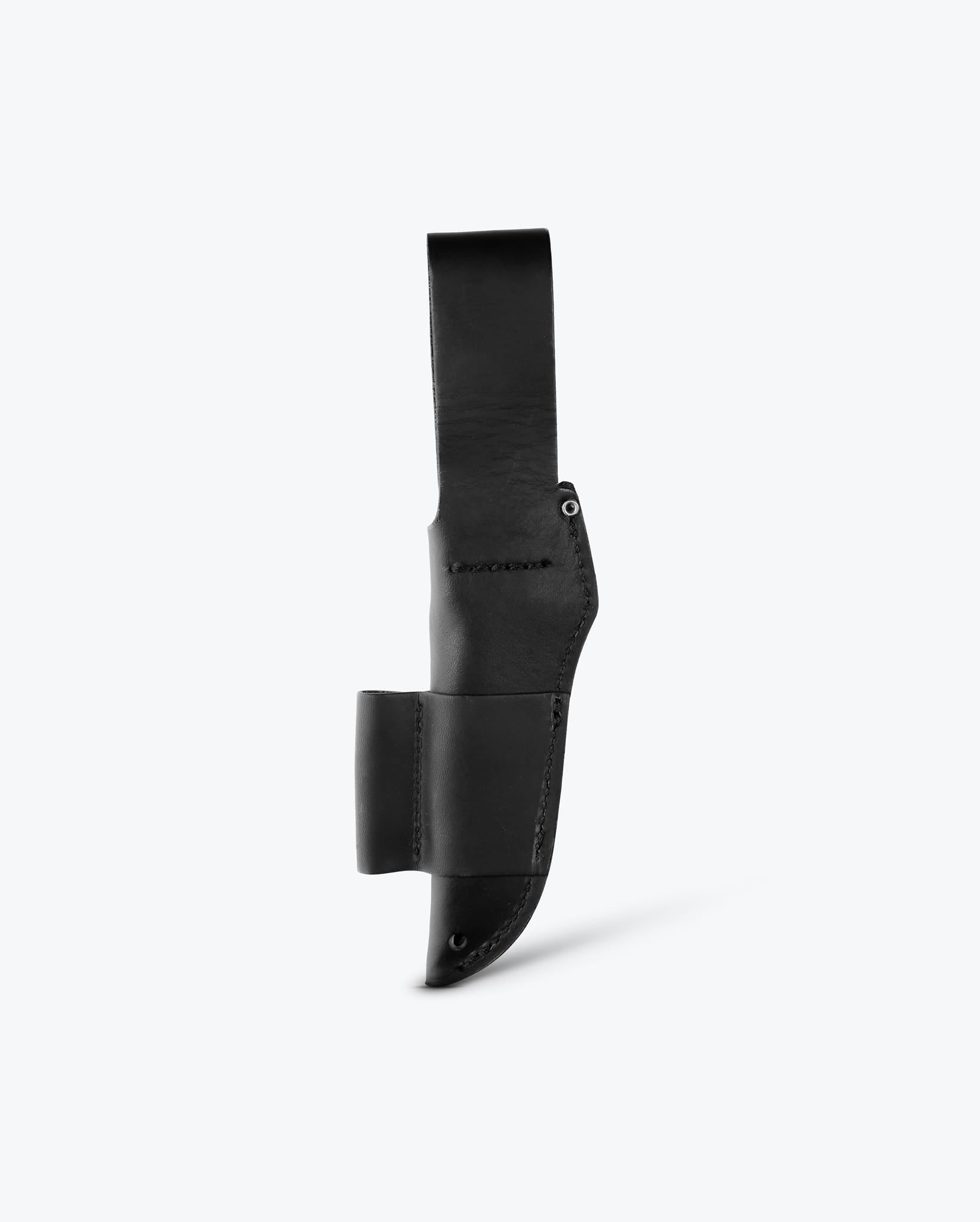 Sheath | 163 Bushcrafter | Black Leather - Image 3