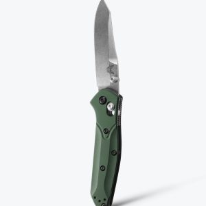 Mini Osborne | Green Aluminum | Reverse Tanto