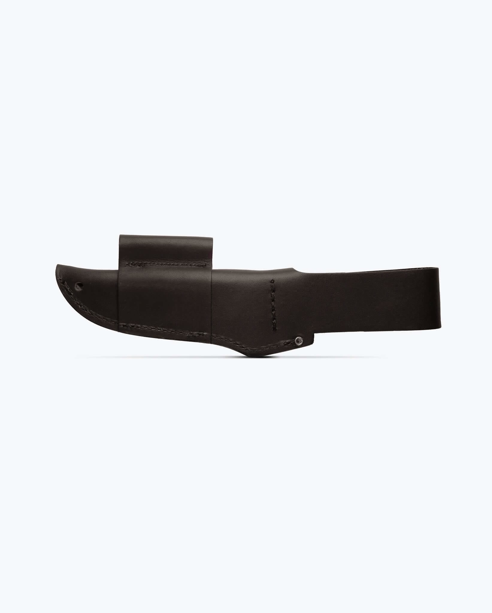 Sheath | 163 Bushcrafter | Black Leather - Image 4