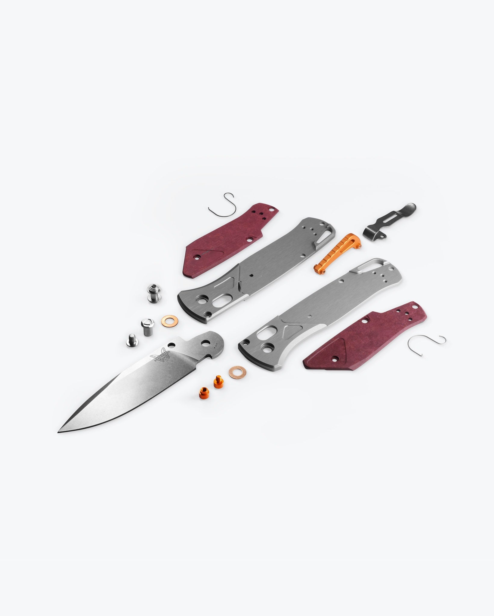 Bugout® | Gray/Redstone Aluminum & Richlite | Drop-point - Image 6