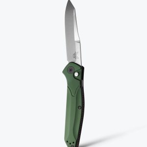 Auto Osborne | Green Aluminum | Reverse Tanto