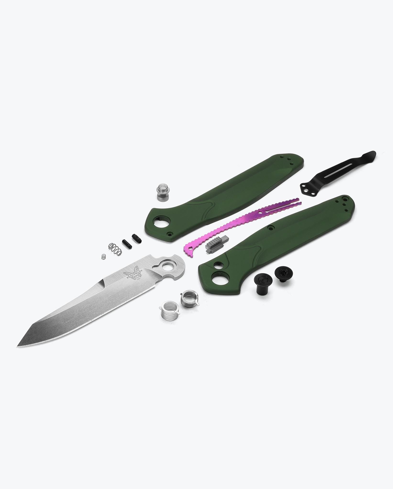 Auto Osborne | Green Aluminum | Reverse Tanto - Image 6