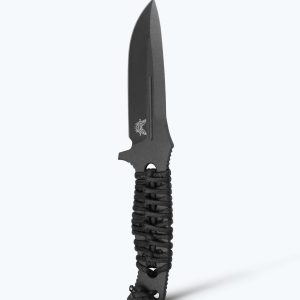 Fixed Adamas® | Black Paracord | Drop-point