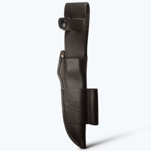 Sheath | 163 Bushcrafter | Black Leather