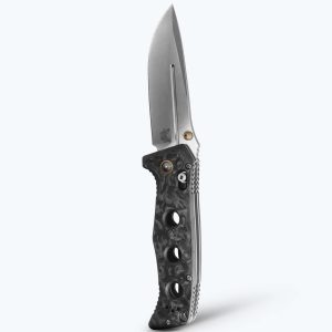 Adamas® | Marbled Carbon Fiber | Drop-point